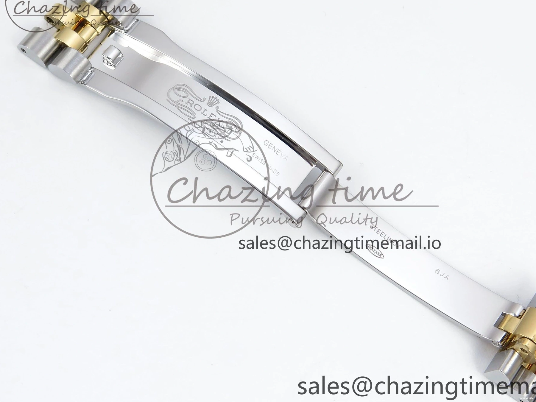 Best ETA 31 904L 278273 1:1 Edition Steel DateJust Bracelet Gray on YG 2688 SS Jubilee Diamonds Dial ARF 0206